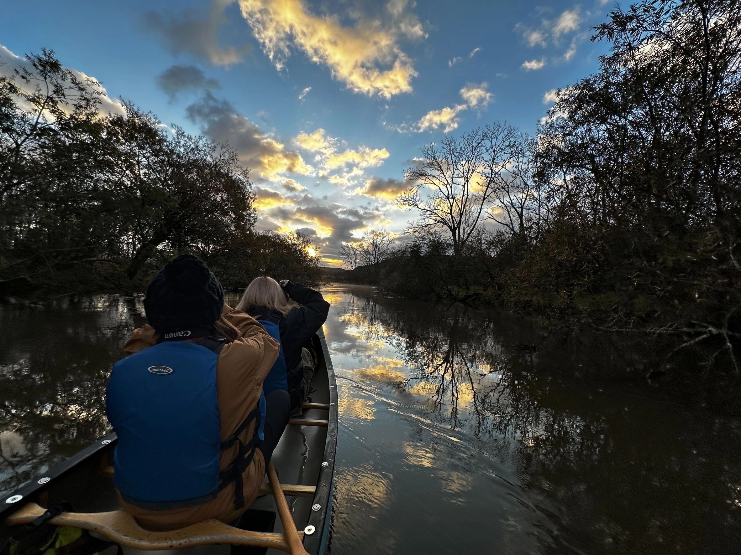 Canoeing on the Arekinai River