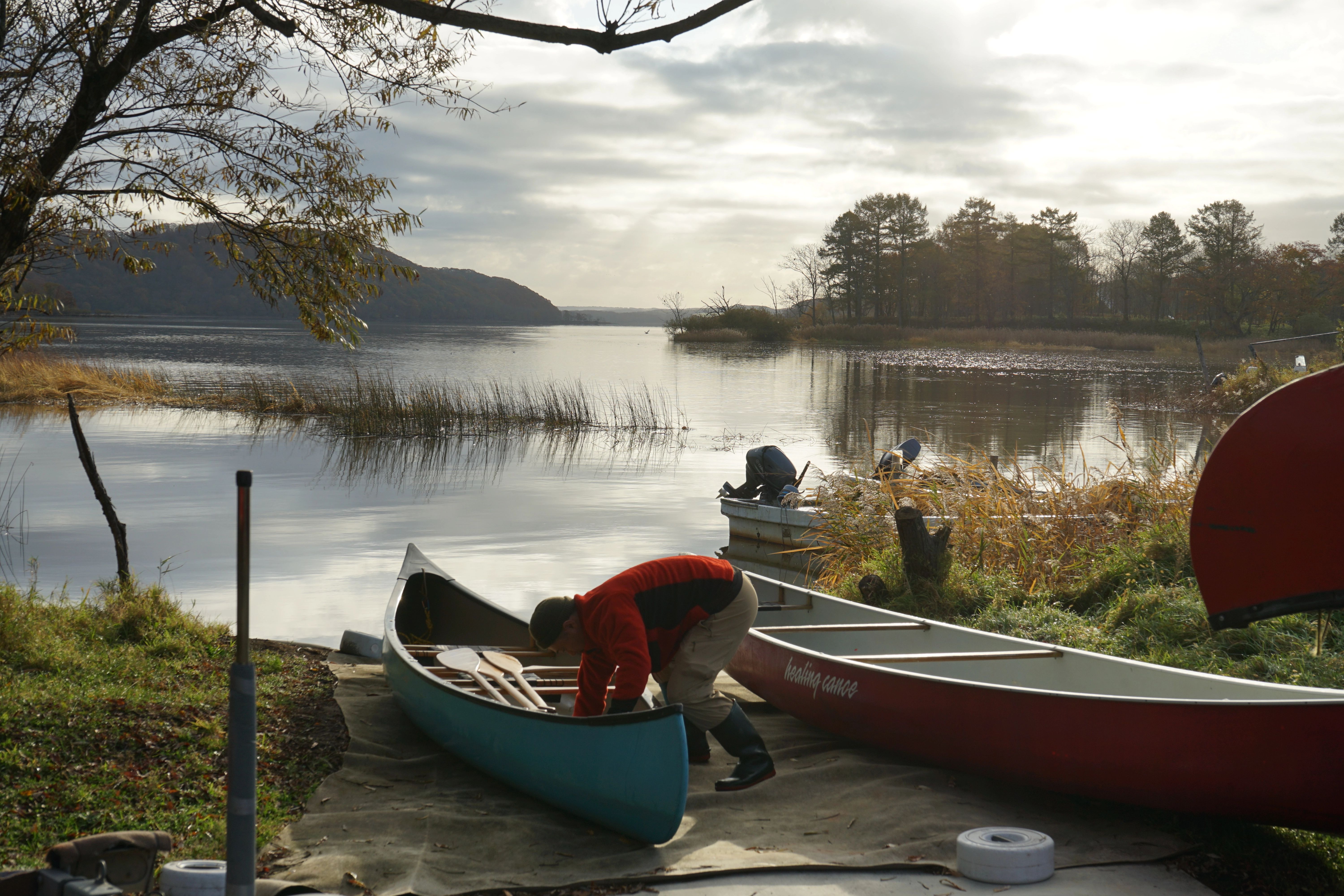 Preparation before the canoeing experience